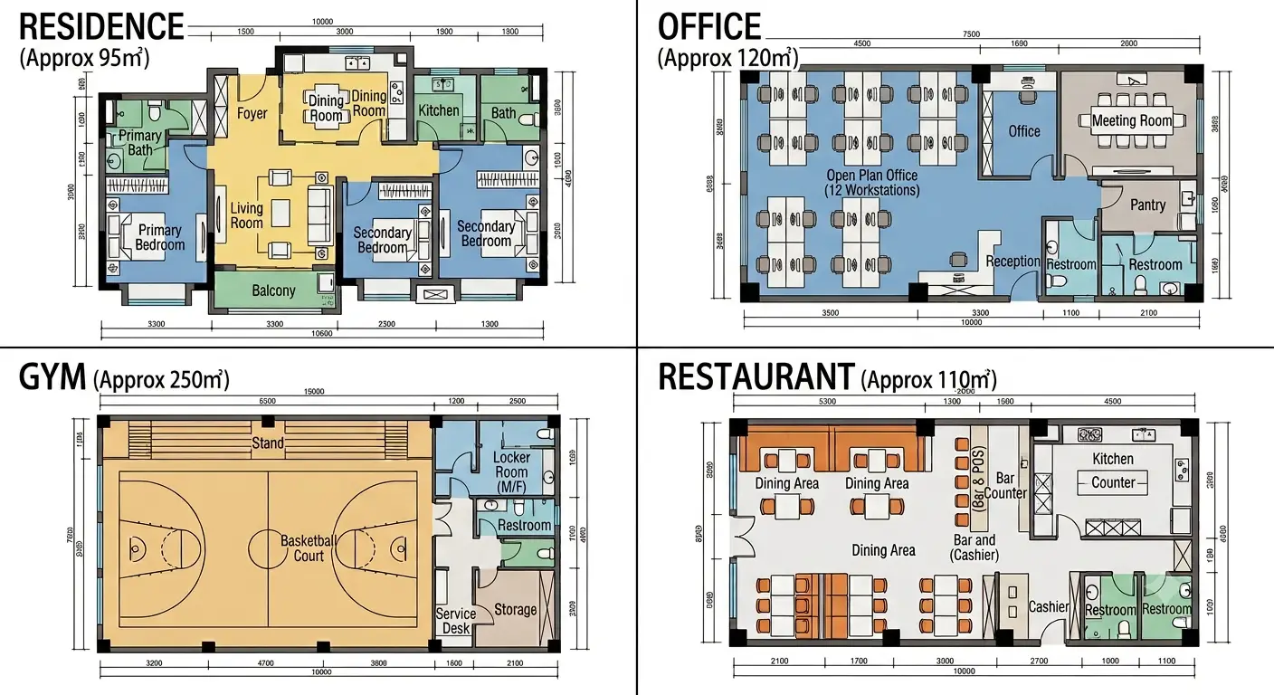 Suitable for Homes, Apartments, and Offices