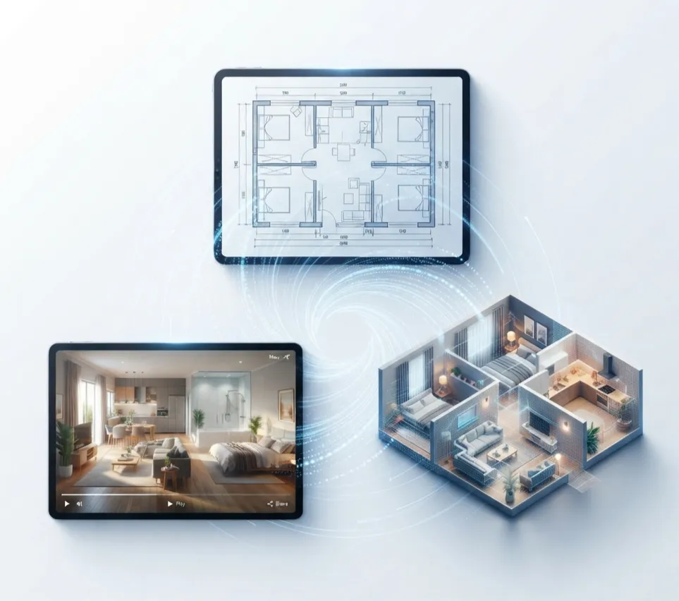 How to Animate a Floor Plan with AI