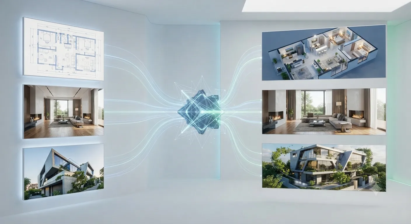 Works on Plans, Interiors & Exteriors