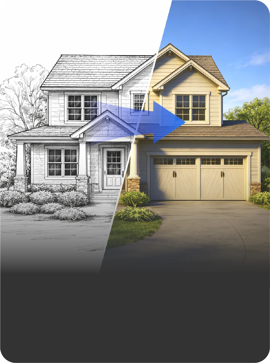 Sketch to Floor Plan