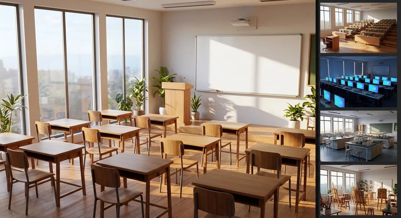 6 Classroom Types — One Tool