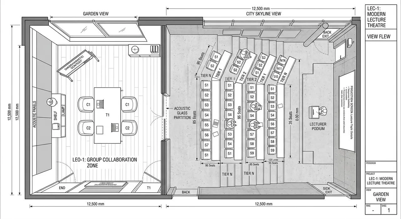 From Classroom to Lecture Hall — Scales Automatically