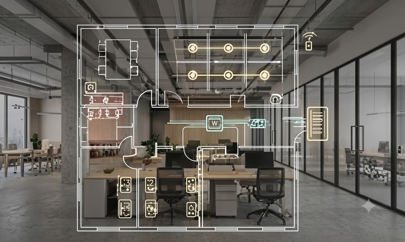 Commercial electrical plan example