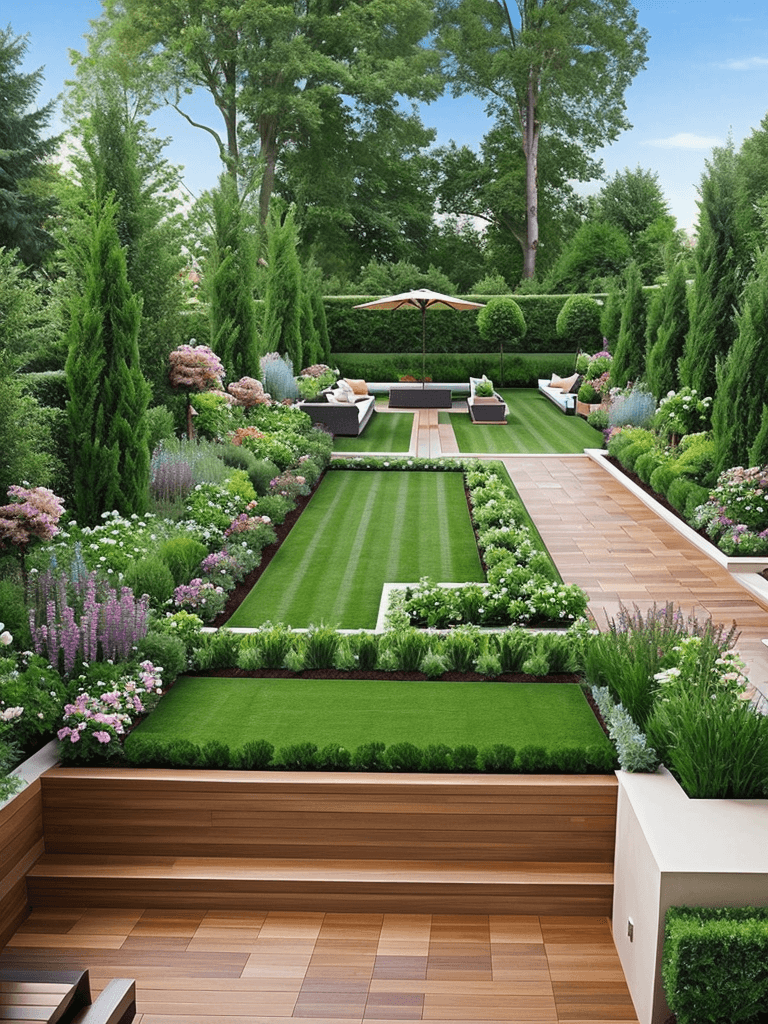 Multiple Garden Styles