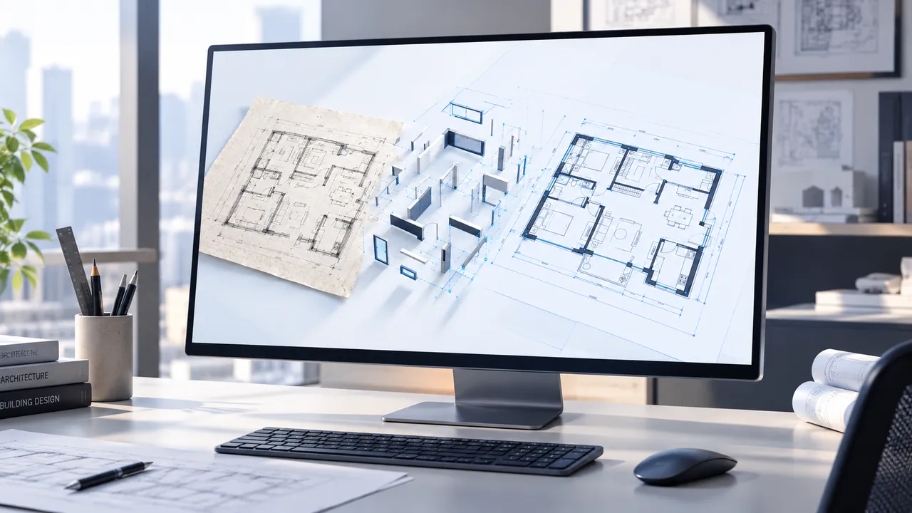 Convert Image to DWG with AI