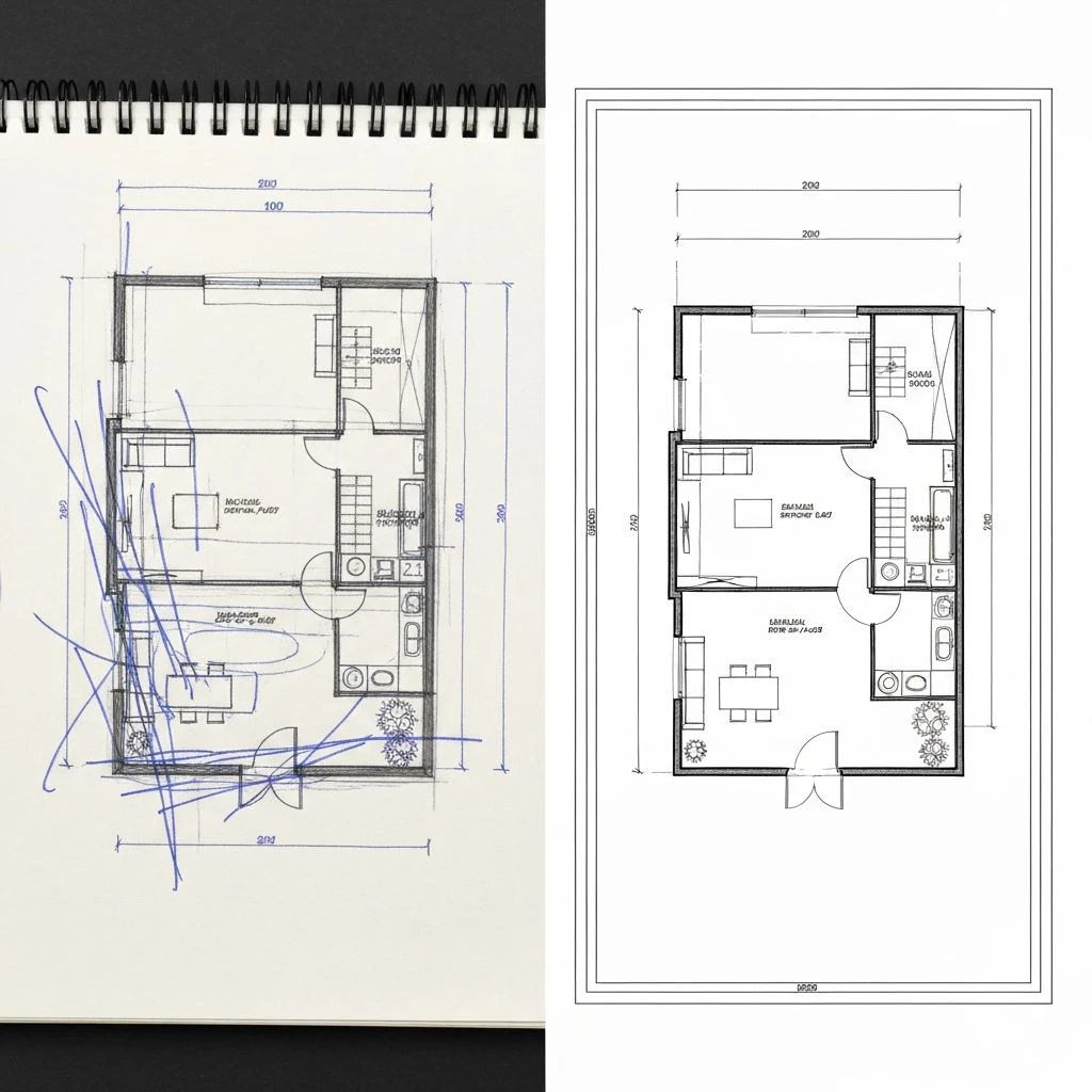 Von grob zu professionell
