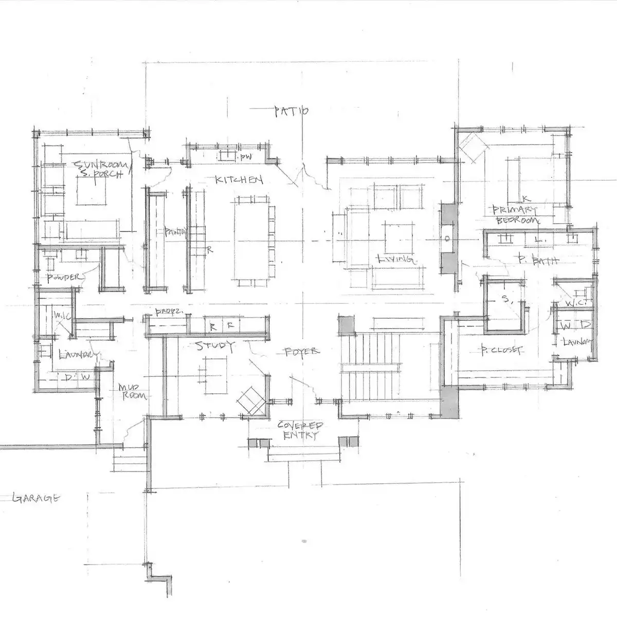 Floor Plan Sketch Example