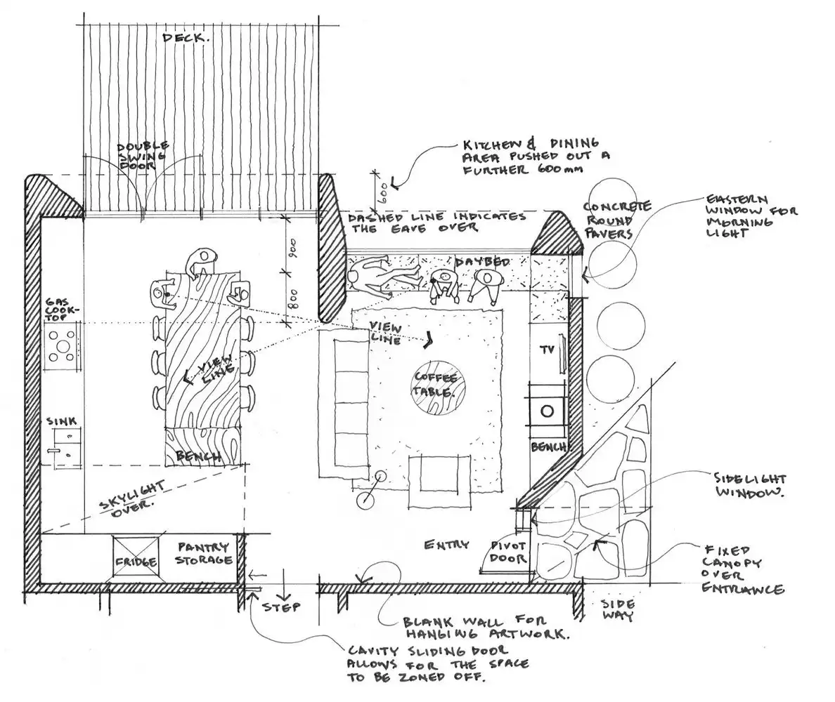 Floor Plan Sketch Example