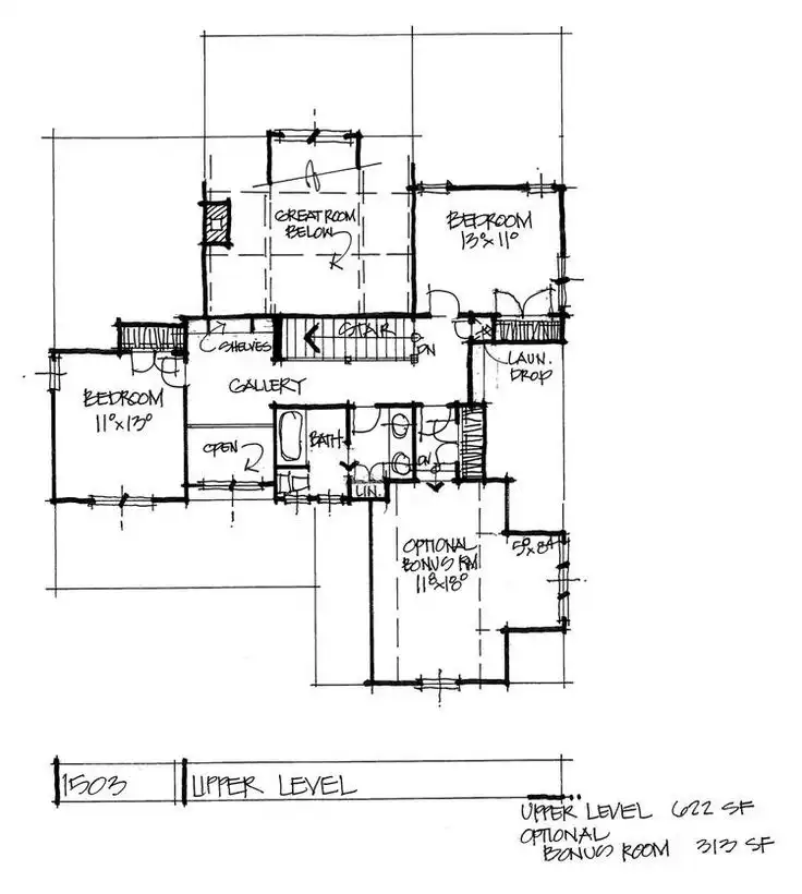 Floor Plan Sketch Example